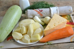 Вегетарианская запеканка из картофеля - фото шаг 1