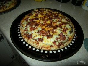 Пицца в духовке (тесто покупное) - фото шаг 6