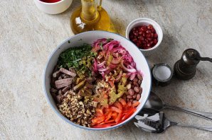 Салат "Тбилиси" с гранатом - фото шаг 12