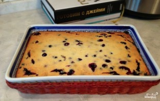 Творожное тесто с ягодами - фото шаг 8