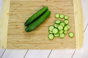 Легкий овощной салат - фото шаг 2