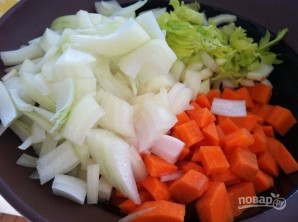 Суп из овощей с лапшой - фото шаг 1