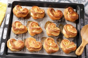 Булочки плюшки - фото шаг 21