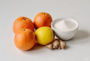Апельсиновый джем с имбирем - фото шаг 1