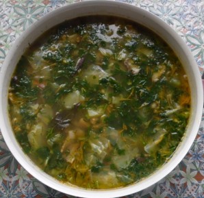 Грибной суп с капустой - фото шаг 5
