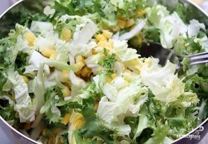 Салат с кукурузой - фото шаг 1
