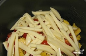 Картошка с сыром сулугуни - фото шаг 6