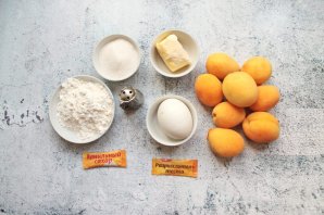 Песочное печенье с абрикосами - фото шаг 1
