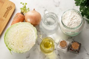 Постные чебуреки - фото шаг 1