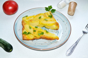 Картошка с яйцом в духовке - фото шаг 7