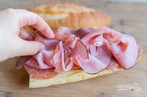Итальянский клубный сэндвич - фото шаг 2