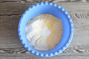 Кукурузное печенье без яиц - фото шаг 3