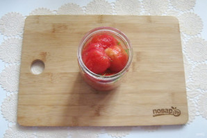 Очищенные помидоры на зиму - фото шаг 10