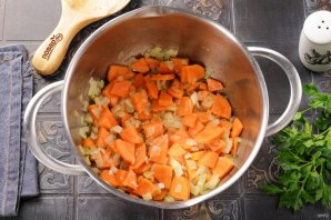 Каша с морковью - фото шаг 3