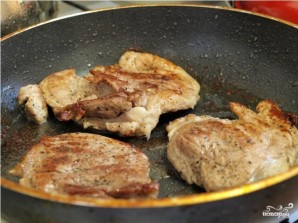 Мясо в чесночном соусе - фото шаг 4