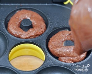 Шоколадные пончики - фото шаг 4