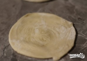 Слоеное тесто для самсы - фото шаг 11
