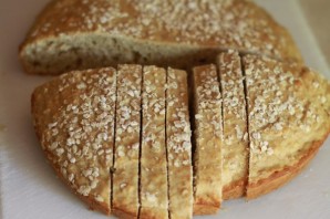 Белый хлеб без дрожжей - фото шаг 4
