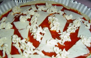 Сырная пицца - фото шаг 3