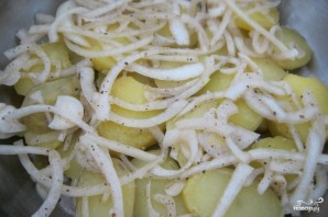 "Венский" картофельный салат - фото шаг 2