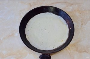 Блины на кефире с кипятком - фото шаг 7