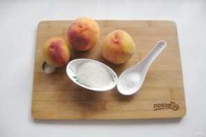 Варенье из персиков дольками - фото шаг 1