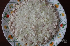 Салат с куриным филе и ананасами - фото шаг 2