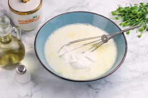 Блины на йогурте - фото шаг 3