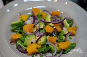 Салат с пряной тыквой "Осенний блюз" - фото шаг 4