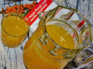 Облепиховый напиток с апельсинами - фото шаг 4