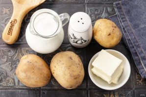 Пюре картофельное с молоком - фото шаг 1