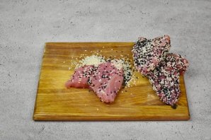 Теплый салат с тунцом - фото шаг 3