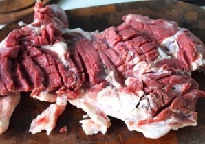 Мясо с розмарином в духовке - фото шаг 1