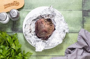 Салат из свеклы и фасоли - фото шаг 2