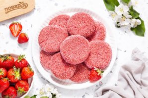 Клубничное печенье - фото шаг 15
