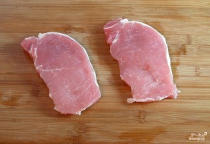 Шницель из свинины - фото шаг 1