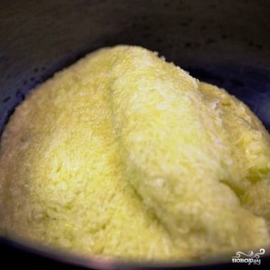 Кабачковые оладьи с козьим сыром - фото шаг 6