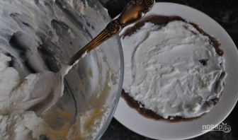 Блинный торт с творожным кремом и сгущенкой - фото шаг 2