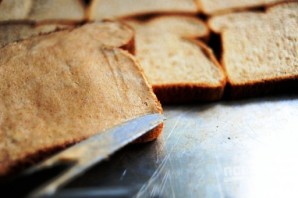 Вкусные гренки из белого хлеба - фото шаг 4