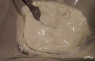 Замороженные кабачки жаренные с чесночным соусом - фото шаг 5
