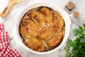 Запеченная капуста в духовке - фото шаг 7