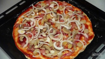 Пицца по-домашнему в духовке - фото шаг 3