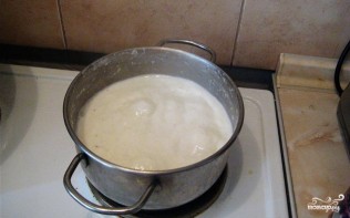 Сырный суп Тануки - фото шаг 3