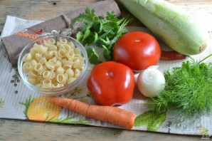 Вегетарианская паста - фото шаг 1