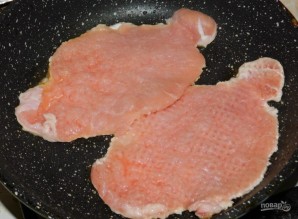 Свиные отбивные под сыром в духовке - фото шаг 2