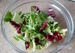 Салат с куриной грудкой и фасолью - фото шаг 1
