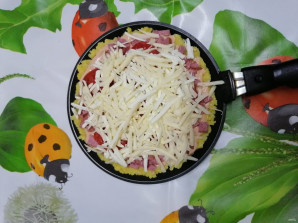 Пицца на поленте "Bravolli" - фото шаг 12