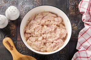 "Мясо по-французски" из куриного фарша - фото шаг 5