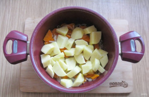 Овощное рагу с картофелем и кабачками - фото шаг 4