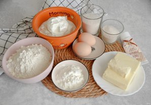 Торт "Пломбир" на сковороде - фото шаг 1